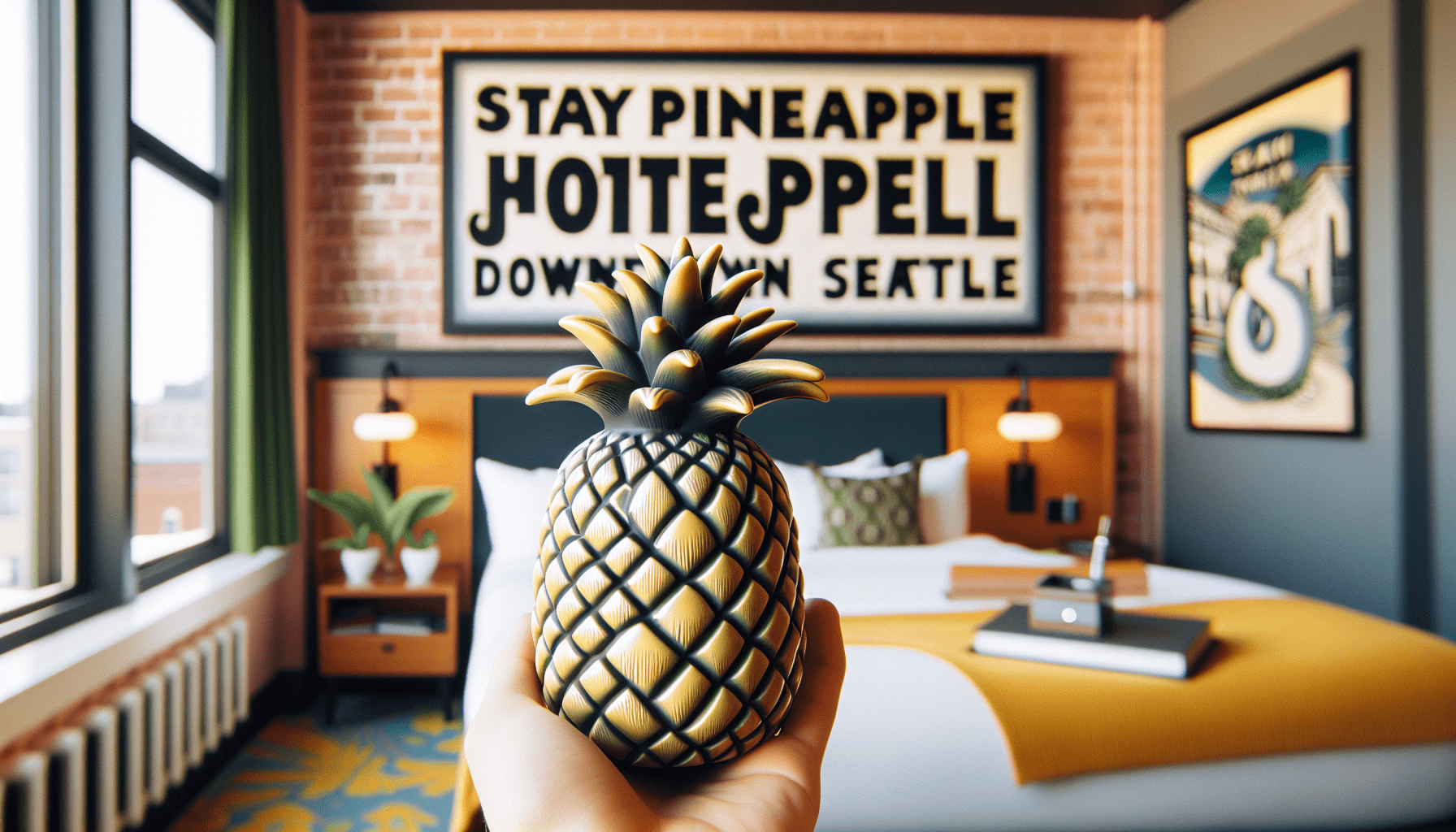 Stay Pineapple Hotel Downtown Seattle Room Tour